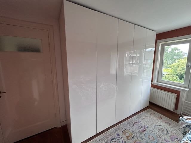 PAX witte kledingkast IKEA - 233x250x60 cm, Overige materialen, Gebruikt, 200 cm of meer, 200 cm of meer