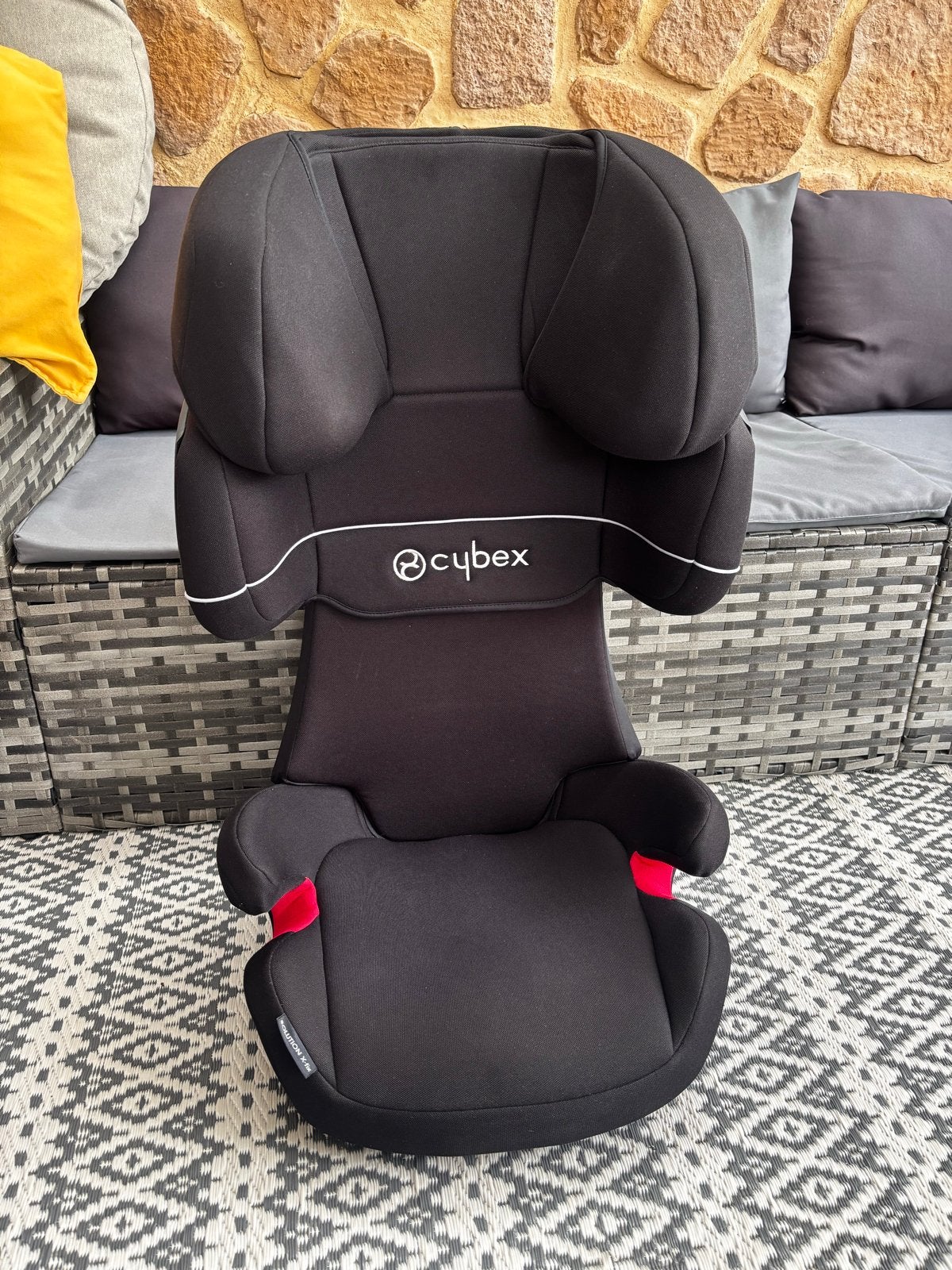Cybex Solution X-fix autostoel 15-36 kg, z.g.a.n. met ISOFIX, Ophalen of Verzenden, Zo goed als nieuw, 15 t/m 36 kg, Autogordel of Isofix