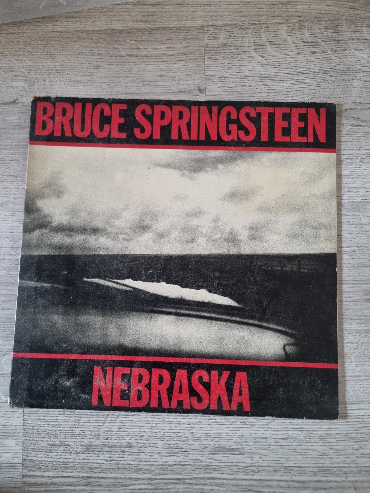 Bruce Springsteen - Nebraska LP (1982), LP, Rock, Gebruikt, Originele persing