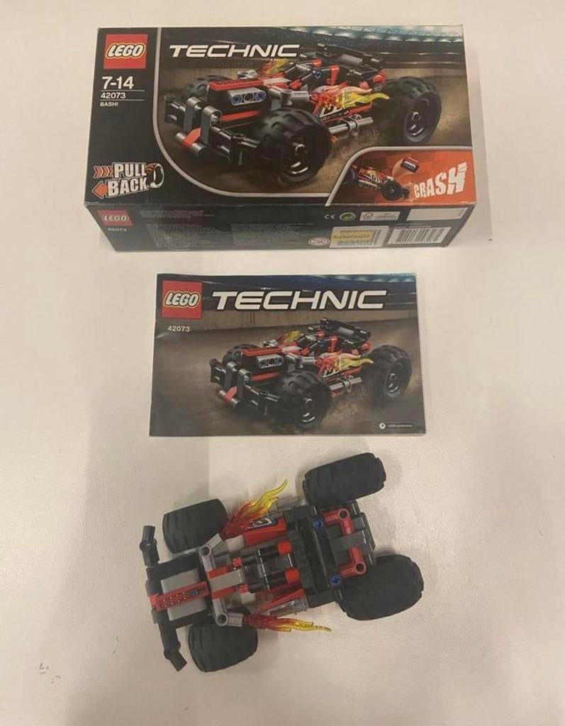 Lego Technic 42073 BASH!, Ophalen of Verzenden, Zo goed als nieuw, Complete set, Lego