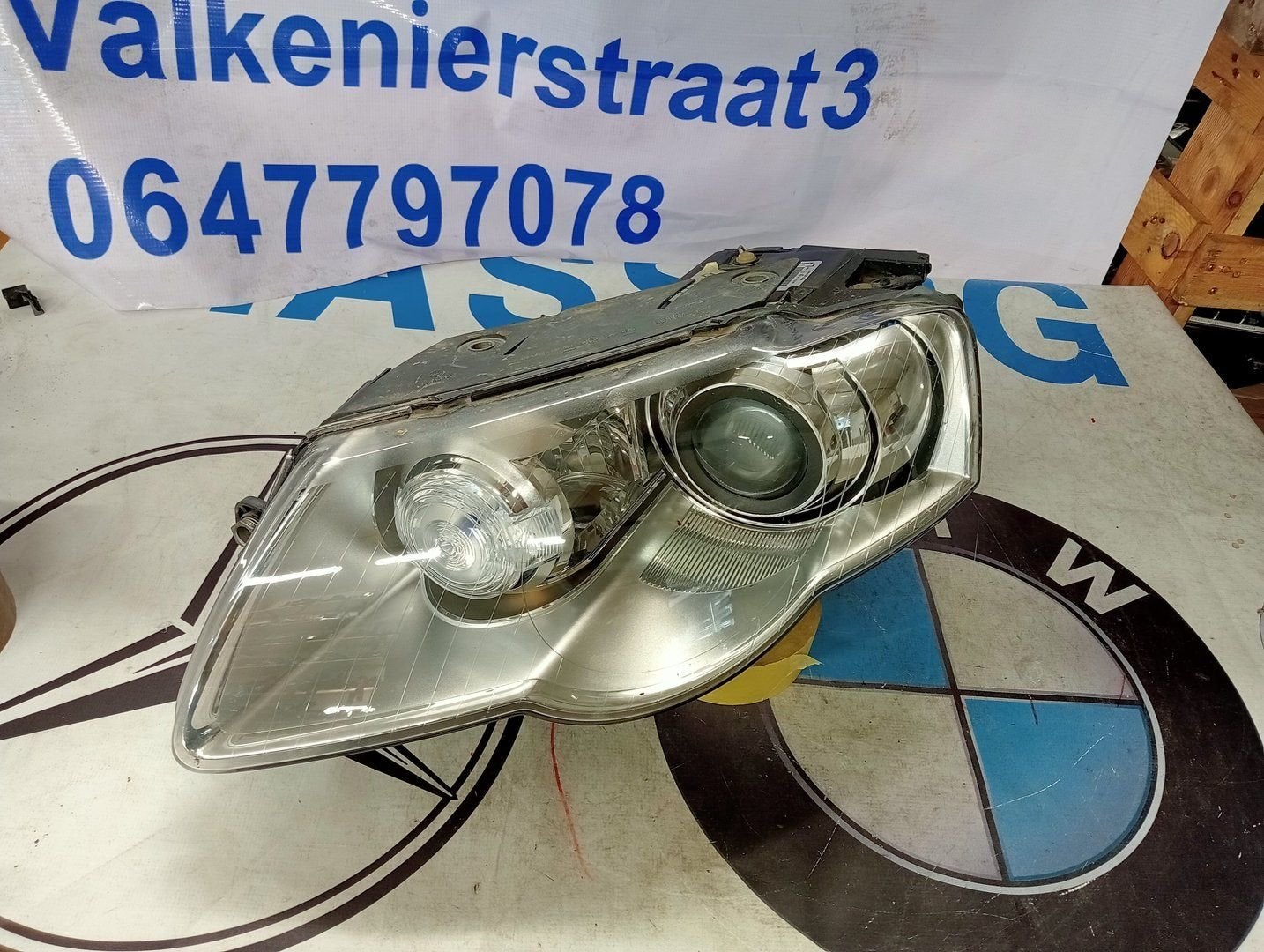 VW PASSAT B6 3C koplamp 3c0941753g, Gebruikt, -, Volkswagen, -