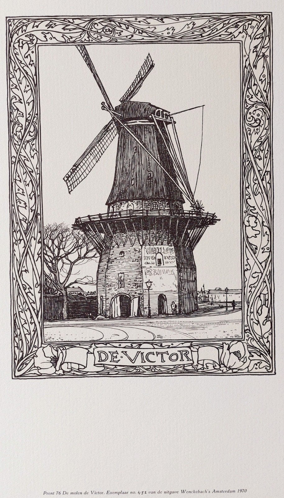 AMSTERDAM ... Molen de Victor ... L.W.R. Wenckebach.

Nr 76, Ophalen of Verzenden