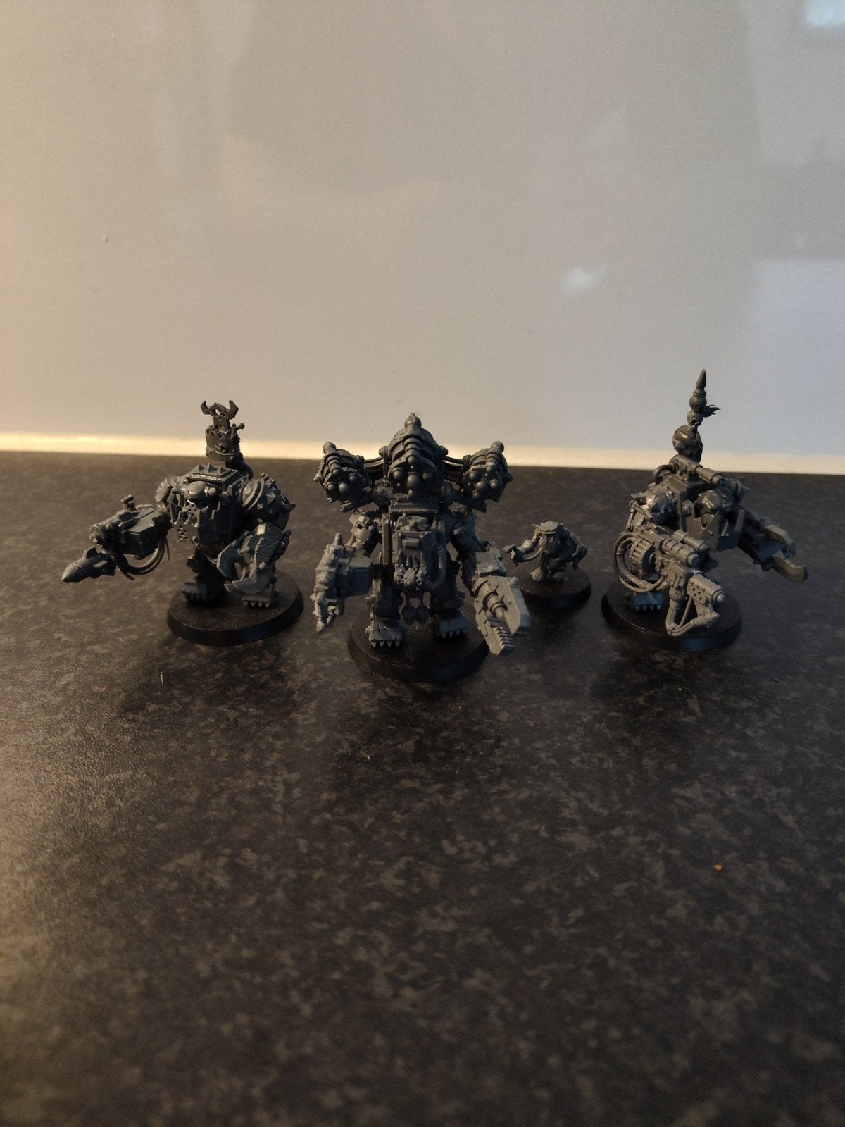 Orks Big Mek met 2 Meganobz - Warhammer 40k (ongeschilderd), Ophalen of Verzenden, Nieuw