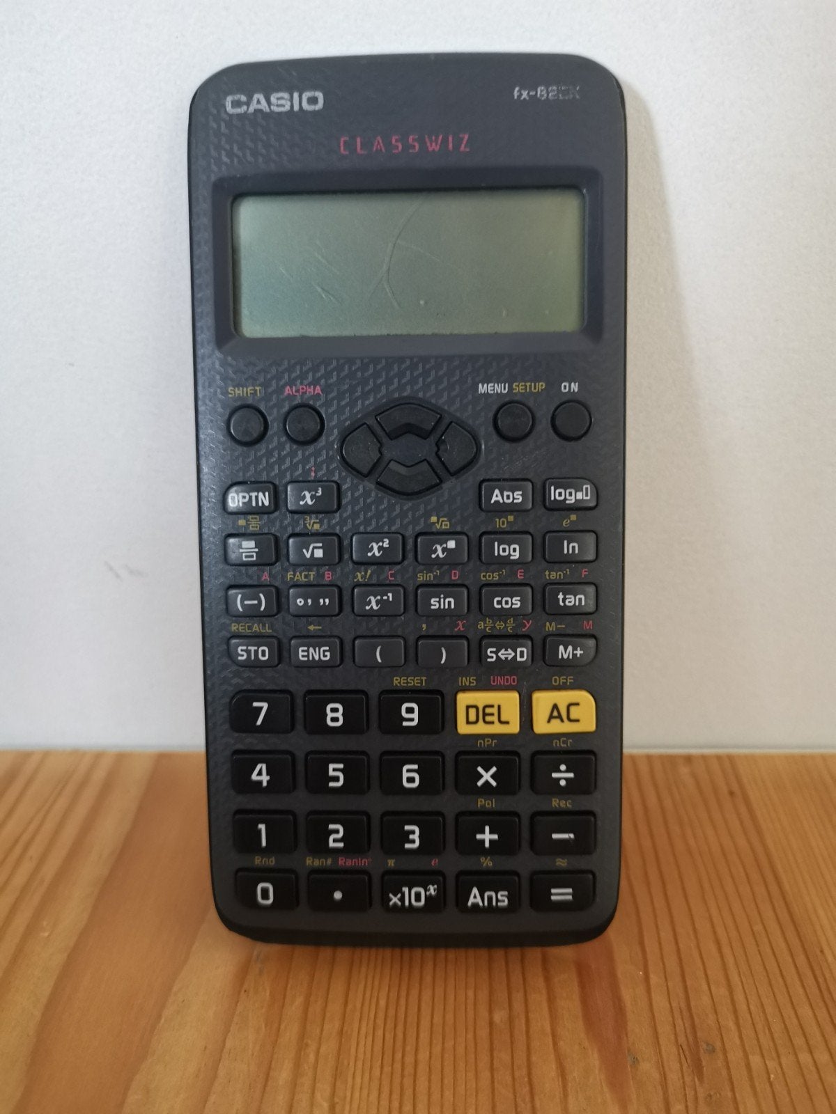 Casio Classwiz fx82-EX studie calculator, Ophalen of Verzenden, Grafische rekenmachine, Gebruikt