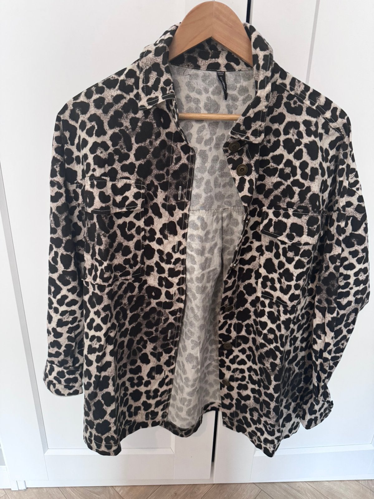 Jasje luipaard print XS, Kleding | Dames, Ophalen of Verzenden, Zo goed als nieuw, Maat 34 (XS) of kleiner, Beige