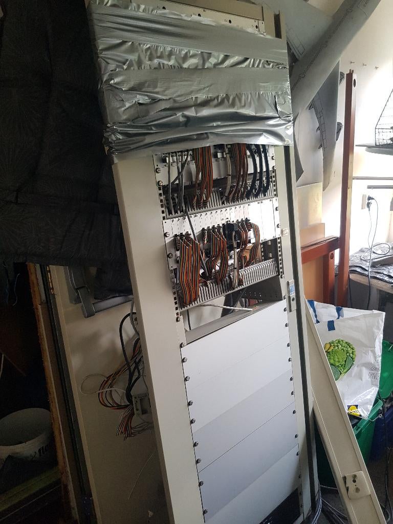 serverkast deur patchkast deur  met inhoud  RITTAL, Ophalen of Verzenden, Gebruikt