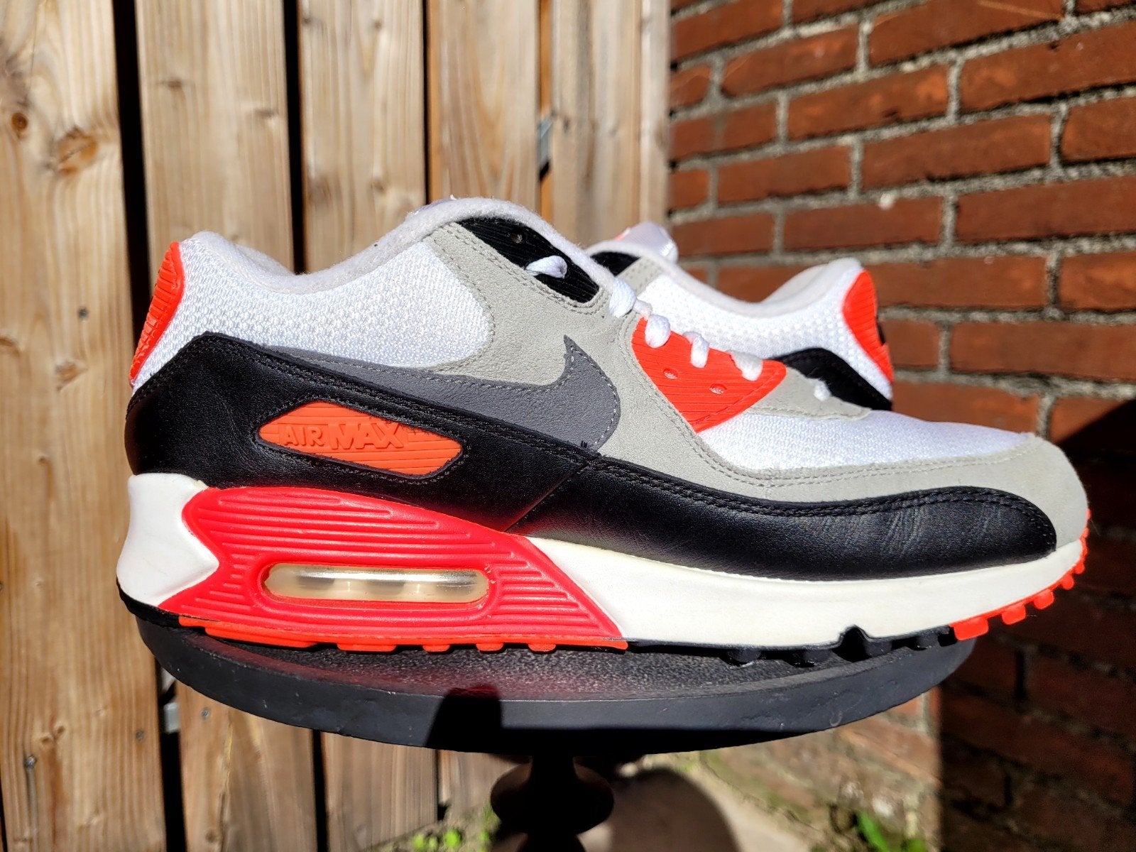 Nike Air Max 90 OG "Infrared" maat 43 zgan, ManolaSneakers@gmail.com, 5151AS, Overige kleuren, Nike