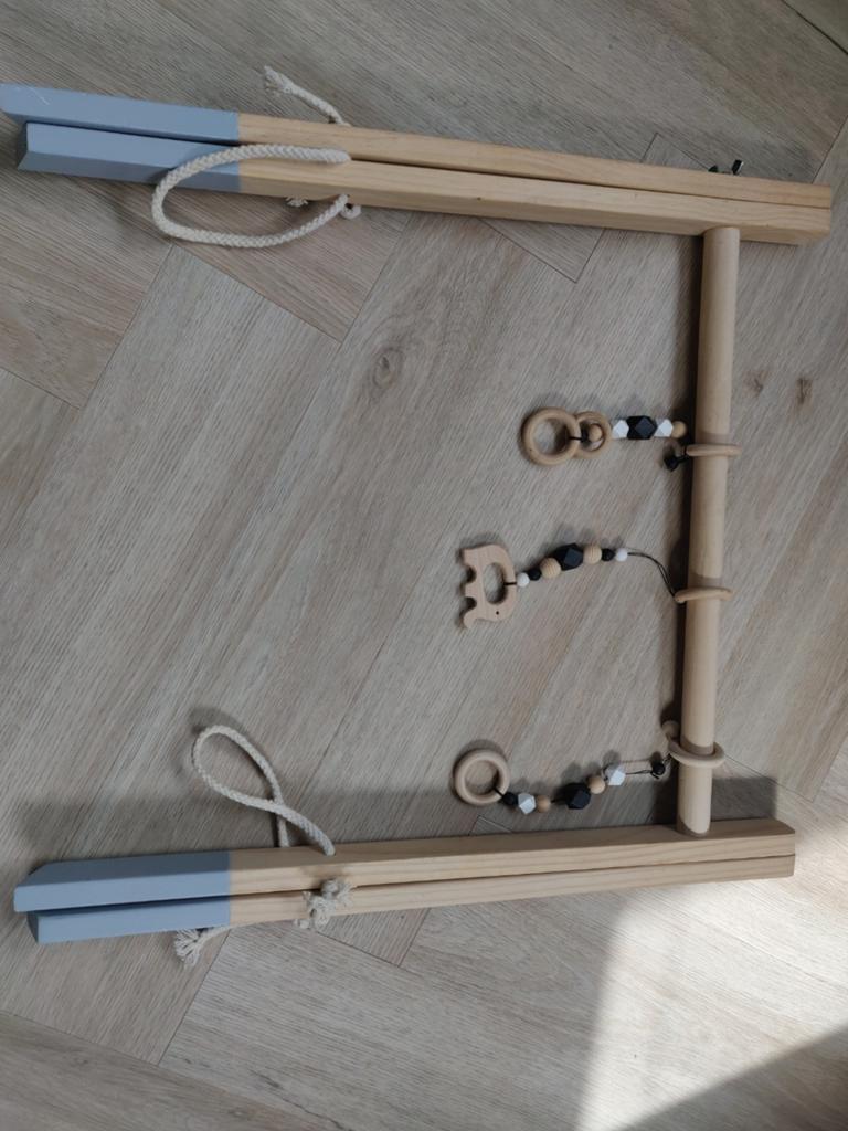 Babygym  hout, Kinderen en Baby's, Speelgoed | Babyspeelgoed, Ophalen of Verzenden, Zo goed als nieuw, Babygym