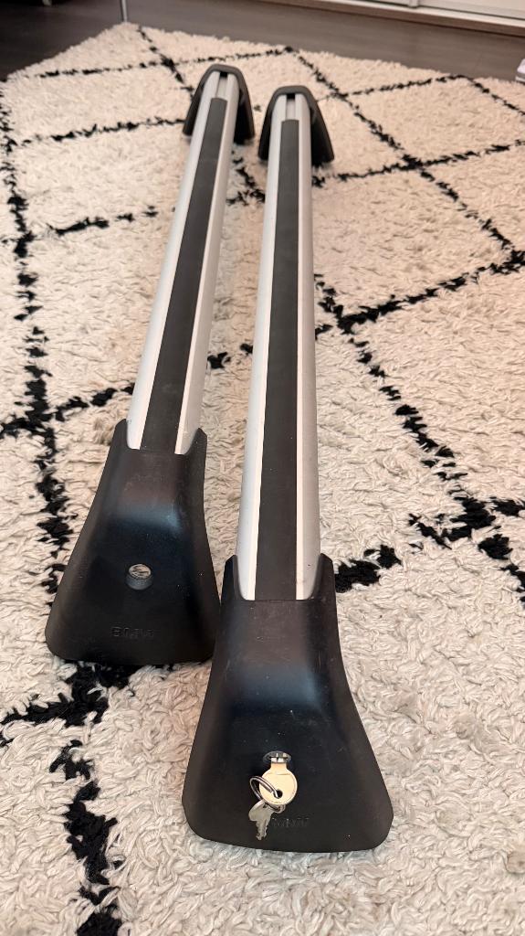 BMW dakdragers, Auto diversen, Dakdragers, Ophalen, Gebruikt