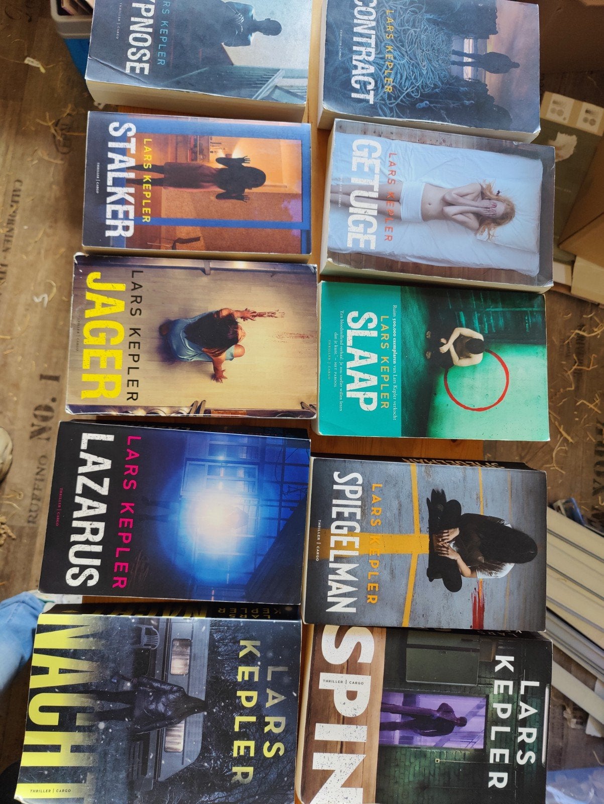 Lars Kepler Boeken Collectie - 10 Thrillers, Ophalen of Verzenden, Gelezen, Lars Kepler, Scandinavië