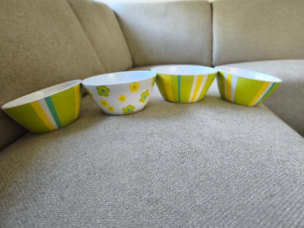 Melamine schaaltjes 4x, Ophalen of Verzenden, Zo goed als nieuw