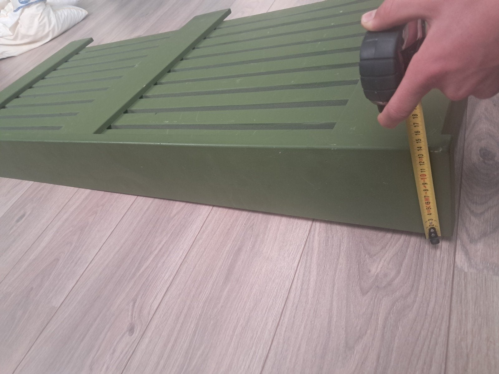Radiator bescherming / ombouw - Groen, 30 tot 80 cm, Gebruikt, Overige typen, Minder dan 60 cm