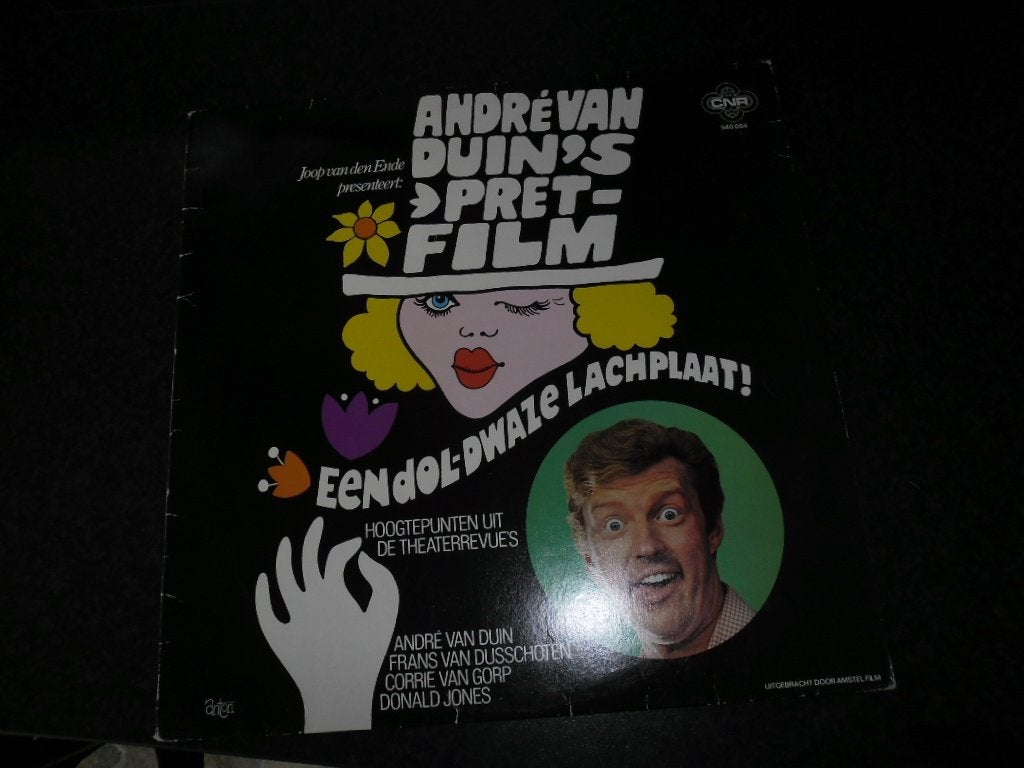 André van Duin's Pretfilm (Een Dol-Dwaze Lachplaat!), LP, Overige genres, Ophalen of Verzenden, Zo goed als nieuw