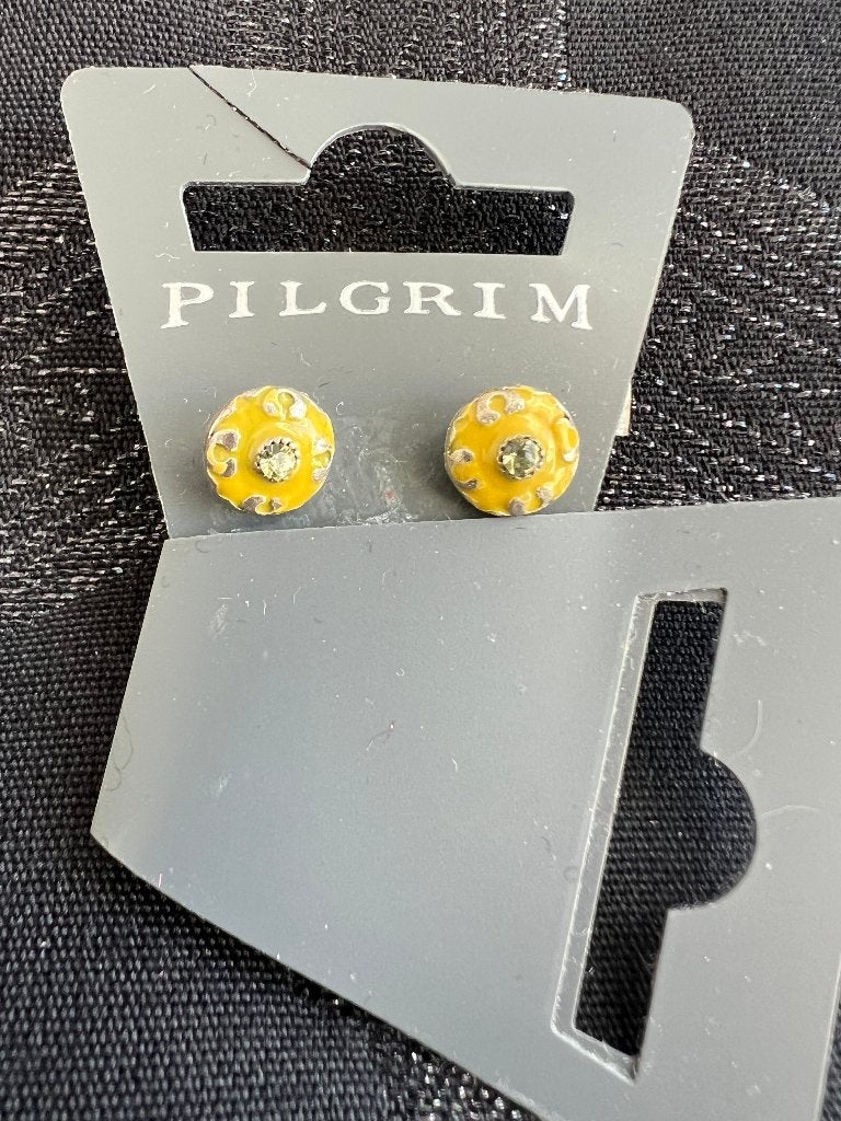 NIEUW PILGRIM DANISH DESIGN oorbellen met Swarovski stenen, Sieraden, Tassen en Uiterlijk, Oorbellen, Met kristal, Overige materialen