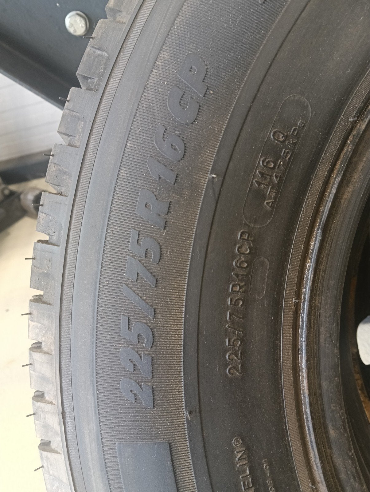 reservewiel fiat ducato met Michelin Agilis Camping 225/75R1, Ophalen of Verzenden, Gebruikt