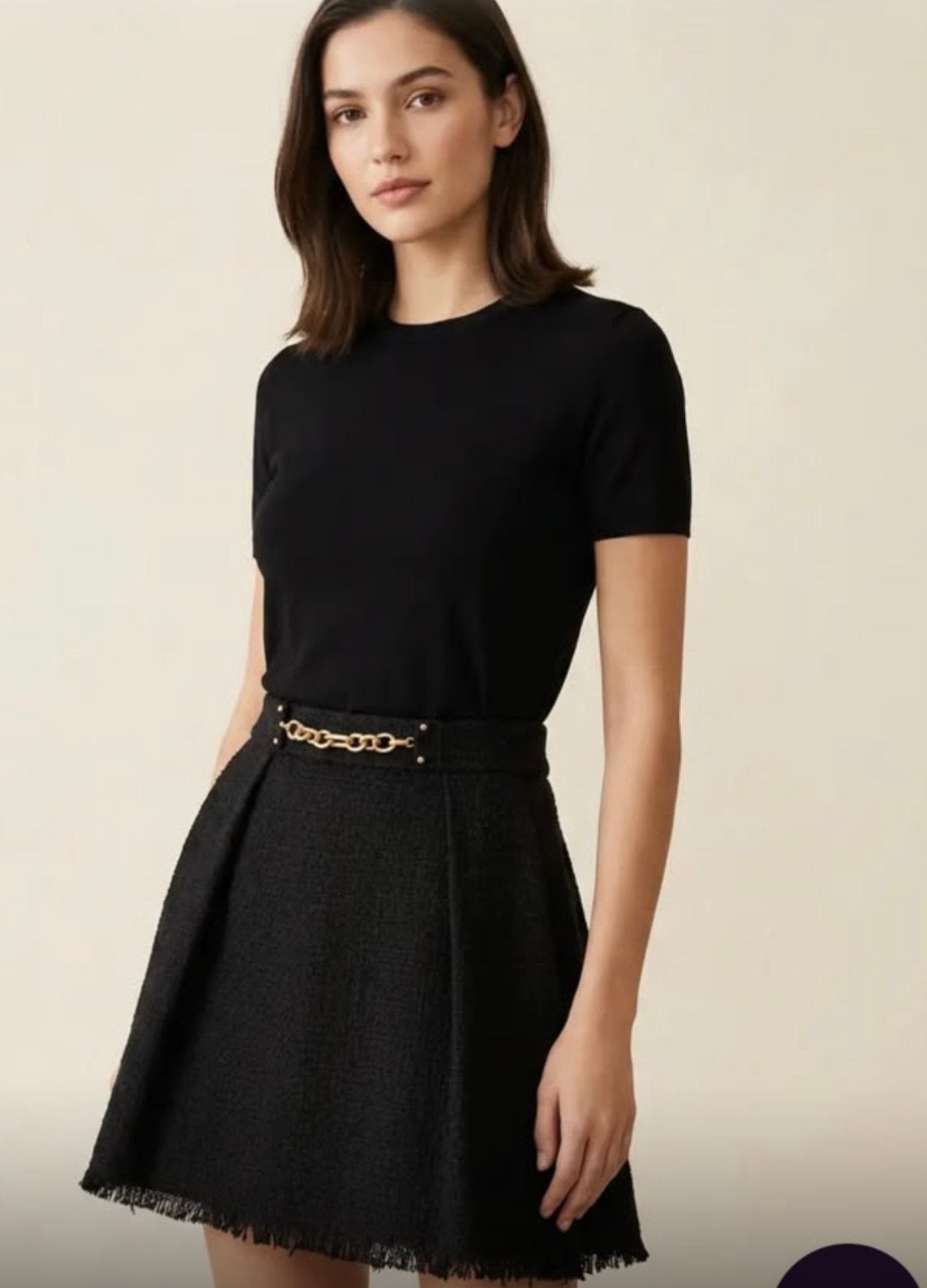 Nieuw rokje van Balmain, Maat 38/40 (M), Zwart, Nieuw, Ophalen of Verzenden