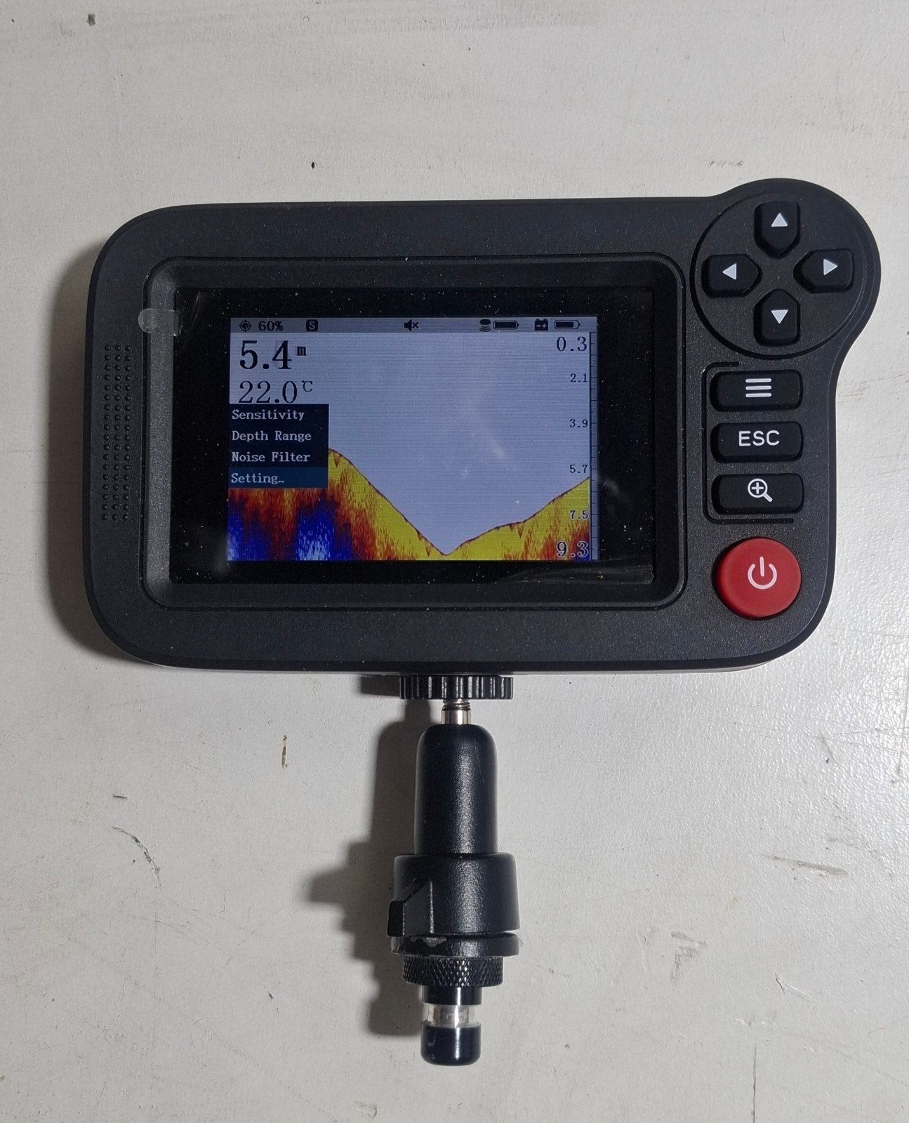 FISHFINDER DIEPTE en TEMPERATUUR, Ophalen, Nieuw, Overige typen