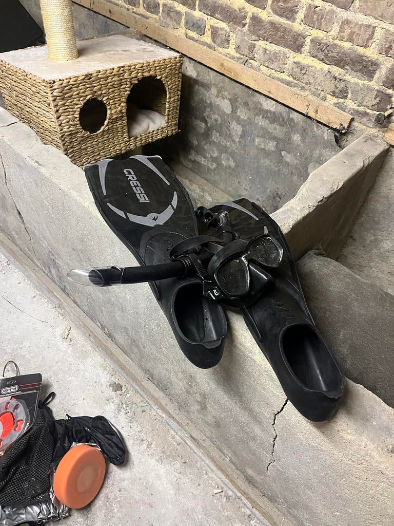 Snorkel set / duikset, Ophalen of Verzenden, Zo goed als nieuw