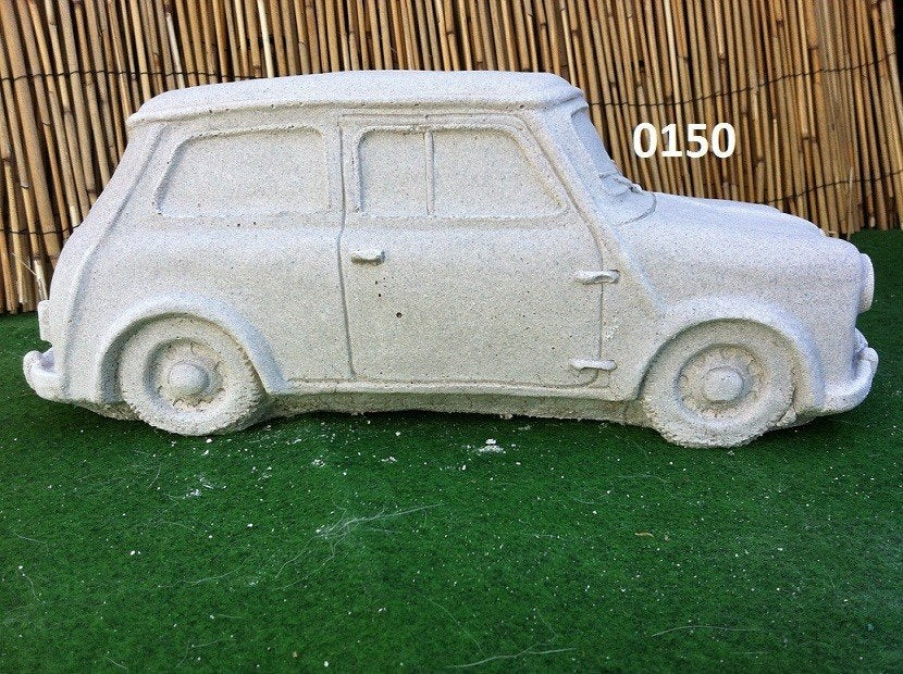 Mini Cooper auto.  nr 0150, Ophalen of Verzenden, Nieuw, Beton, Mensenbeeld