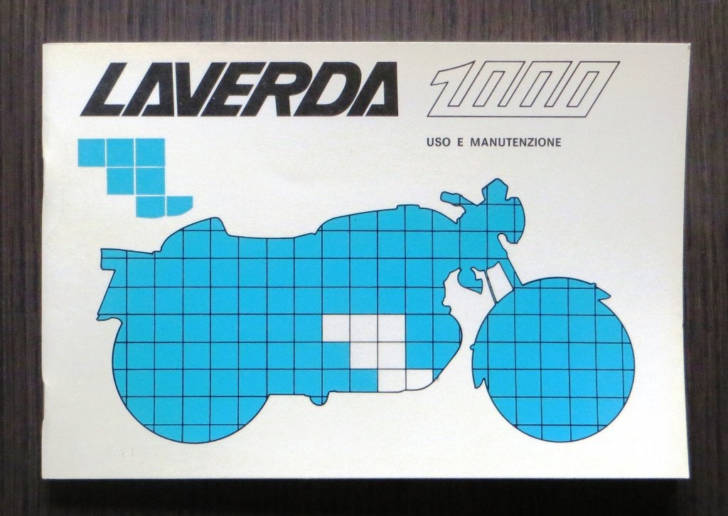 Laverda 1000 Uso e Manutenzione (ongebruikt) - 1977, Motoren, Verzenden, Overige merken