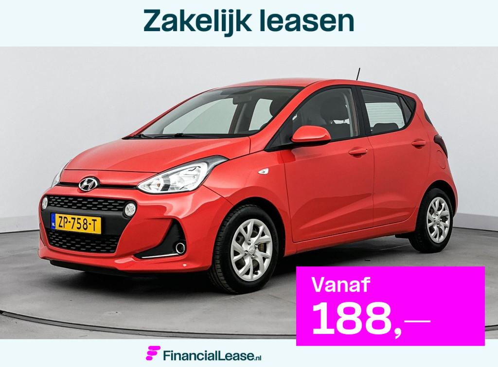 Hyundai i10 1.0i COMFORT NAVI | TREKHAAK voor FIETSENDRAGER, 12 maanden, Stof, Gebruikt, 4 stoelen