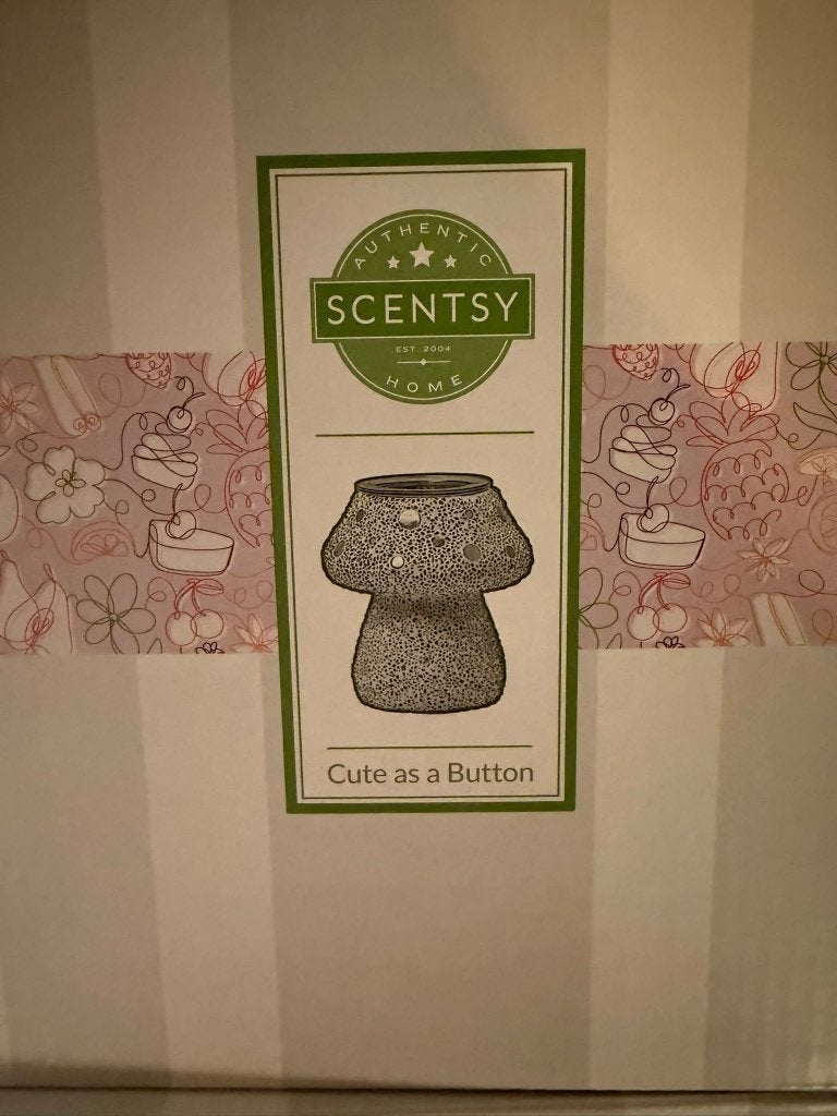 Scentsy warmer Cute as a Button, Geurverspreider, Meerkleurig, Nieuw, Ophalen of Verzenden