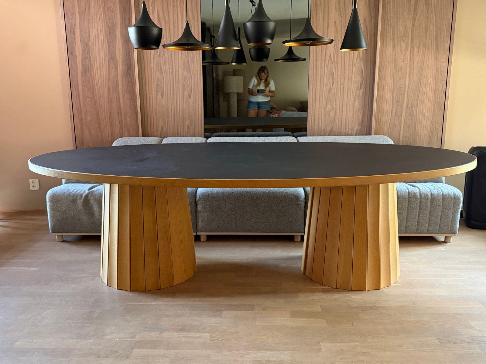 Moooi Container Tafel - Marcel Wanders Design (150x230 cm), Huis en Inrichting, Ophalen, Gebruikt, 150 tot 200 cm, 200 cm of meer