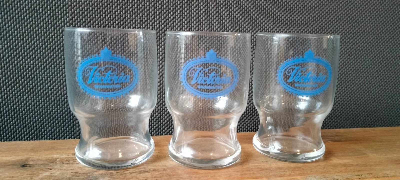 Victoria Bronwater Glazen Set (3 stuks), Ophalen of Verzenden