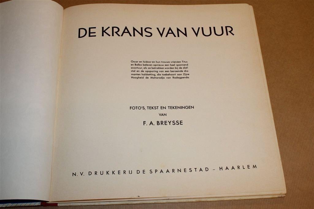 Oscar en Isidoor Nr. 6 — De Krans van Vuur [1964], Boeken, Stripboeken, Eén stripboek, Ophalen of Verzenden, Gelezen