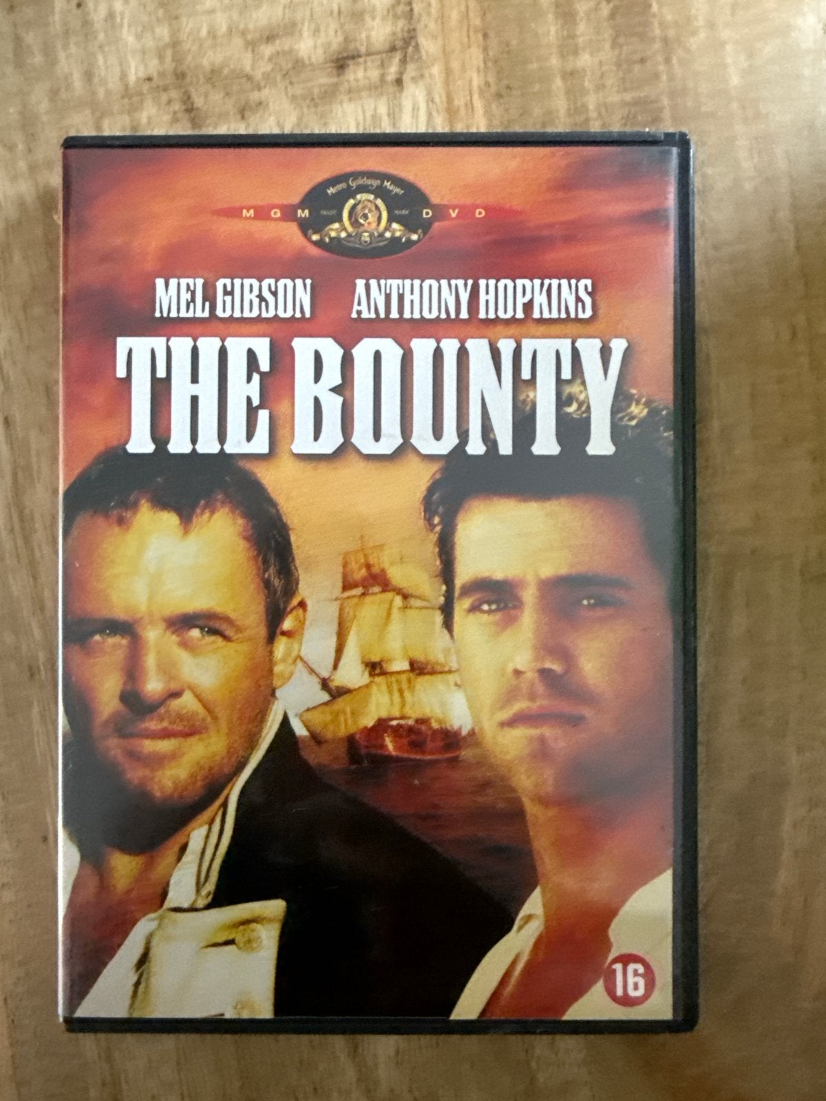 The Bounty DVD - Mel Gibson & Anthony Hopkins, Cd's en Dvd's, Vanaf 16 jaar, Historisch of Kostuumdrama, Nederlands, Ophalen of Verzenden