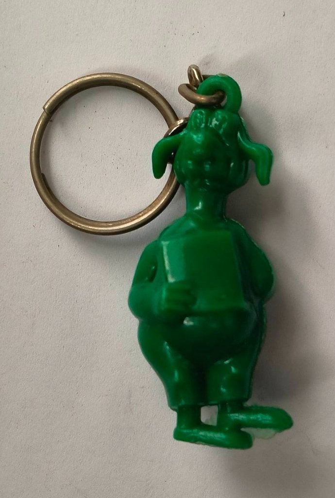 Vitella hond sleutelhanger (groen), Ophalen of Verzenden, Zo goed als nieuw, Knuffel of Figuurtje