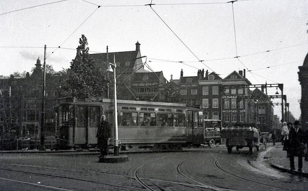 RET Tram 221 keizersbrug, Ophalen, Voor 1920, Zuid-Holland