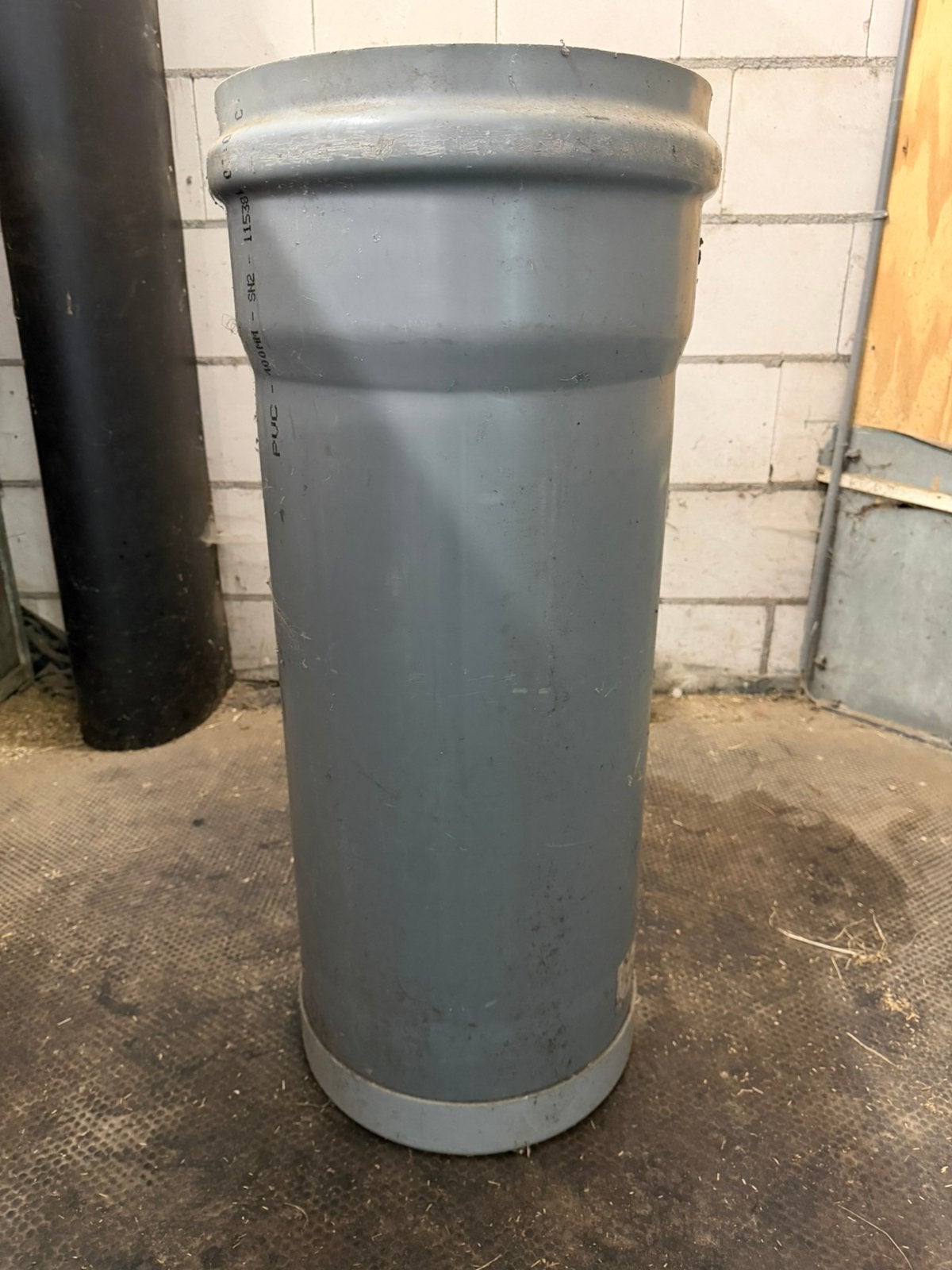 PVC buis PVC put 400 mm. Met deksel, Ophalen, Afvoer, Pvc, Nieuw