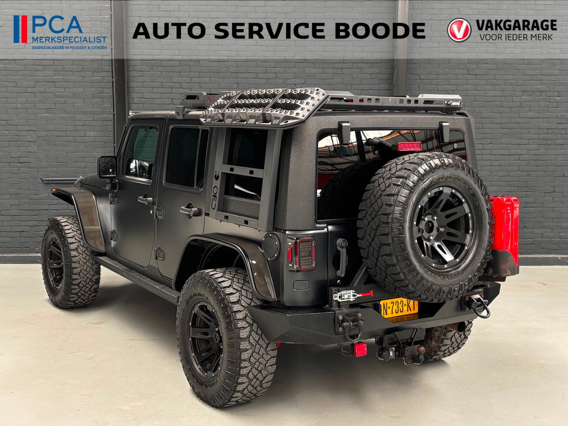 Jeep Wrangler 6.4 (411 pk) Hemi - Corbeau - Willwood - custo, Auto's, Euro 5, Gebruikt, Overige carrosserieën, 138 €/maand