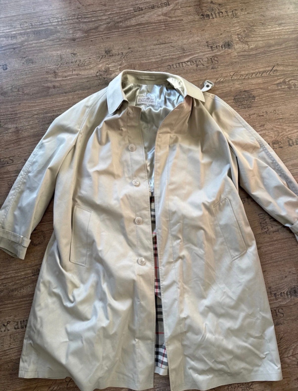 Darebridge Trenchcoat Beige met Geruite Voering, Ophalen of Verzenden, Zo goed als nieuw, Maat 46/48 (XL) of groter, Beige