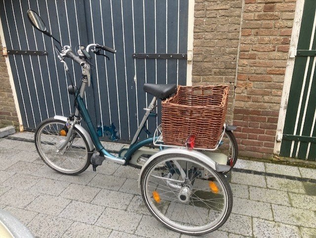 Van Raam Maxi 2 driewieler electrisch., Ophalen, Gebruikt, Trommelrem, Van Raam