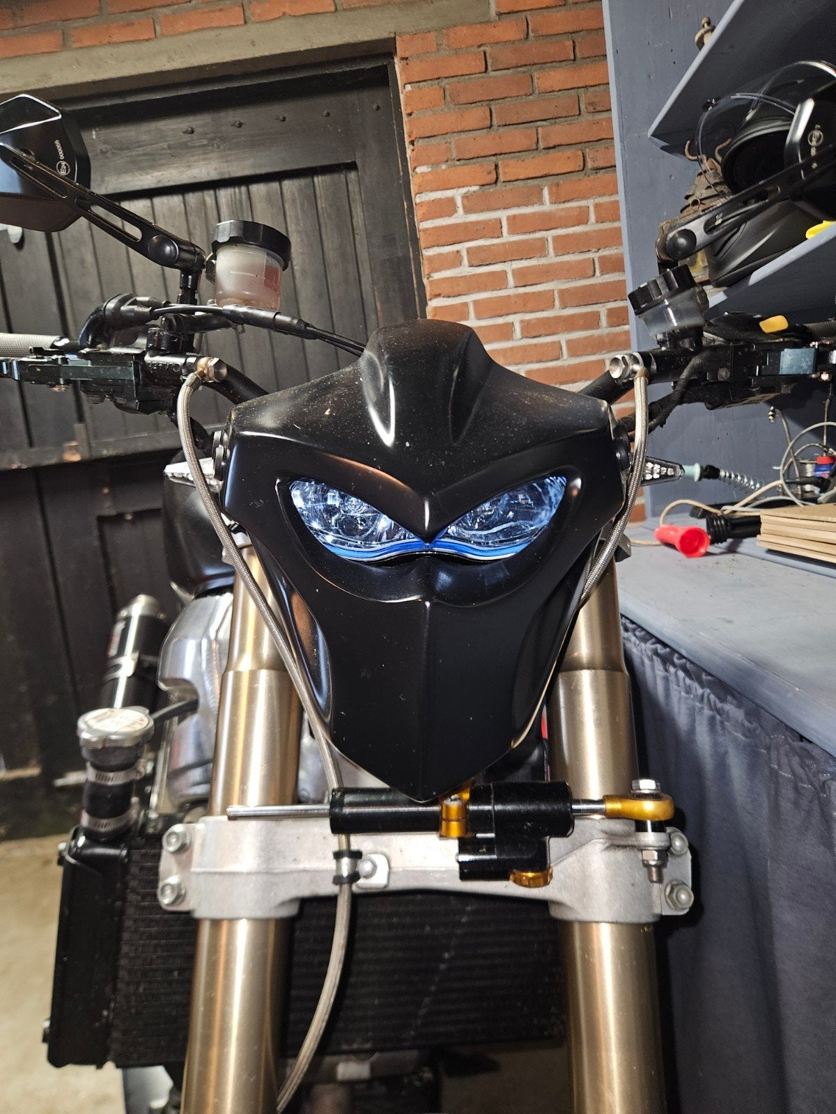 Koplamp compleet met kuip streetfighter nakedbike, Motoren, Ophalen of Verzenden, Gebruikt