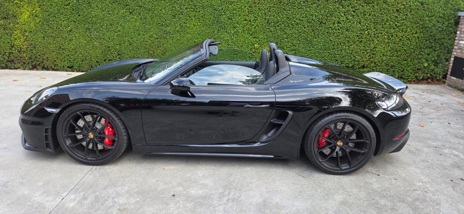 Porsche 718 Spyder 4.0 (2020) |  Porsche Approved, Achterwielaandrijving, Euro 6, Cabriolet, Zwart