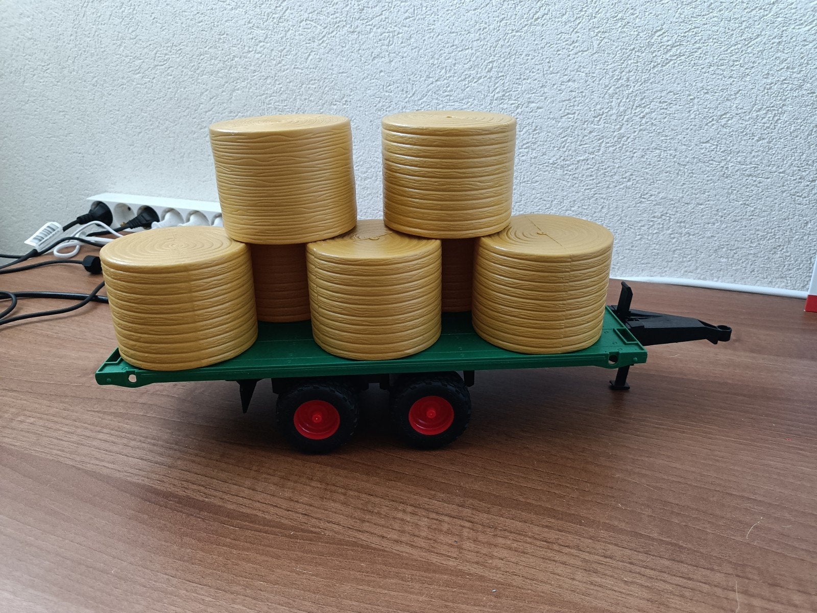 Bruder wagen met balen, Ophalen of Verzenden, Jongen of Meisje