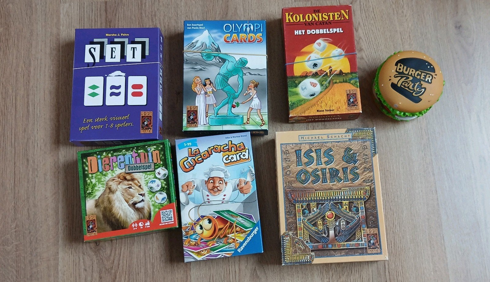 6+ 7+ spellen 999 games dierentuin SET la cucaracha Olympi, Vijf spelers of meer, Ophalen of Verzenden, Zo goed als nieuw, 999 Games