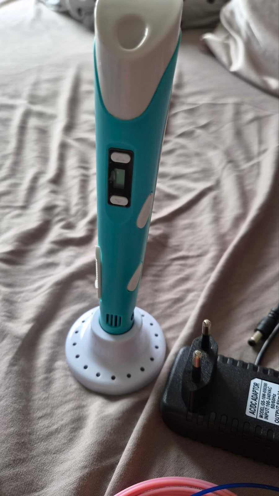 3D Printing Pen met Filament en Adapter - Zo goed als nieuw, Ophalen of Verzenden, Zo goed als nieuw, Filament
