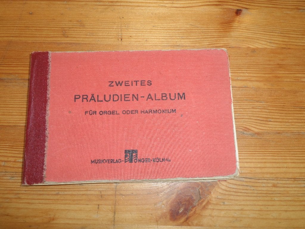 Carl sattler - zweites praludien album, Orgel, Gebruikt, Klassiek, Ophalen of Verzenden