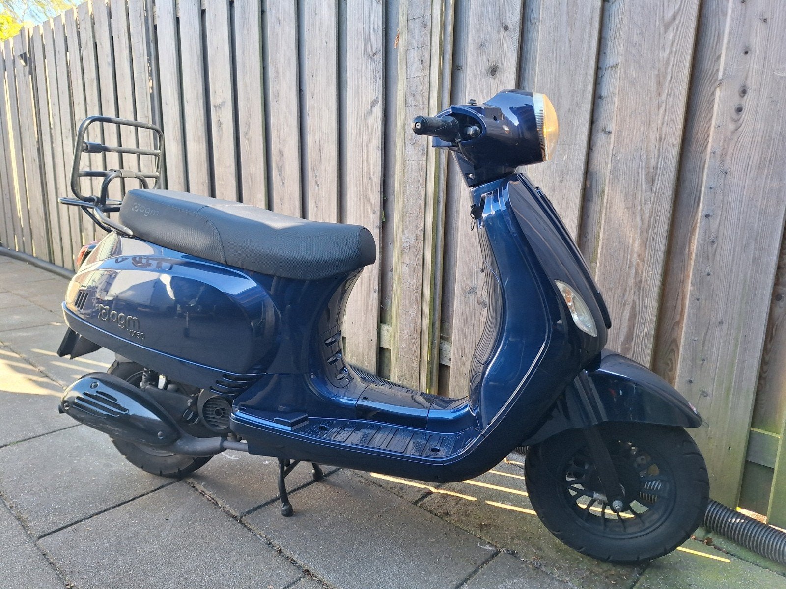 AGM VX50 Scooter - Blauw, Goed Onderhouden, Fietsen en Brommers, Snorfietsen en Snorscooters, Overige merken, Ophalen of Verzenden