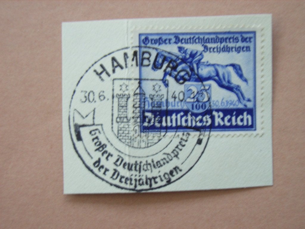 BL  Duitse Reich 746, Ophalen of Verzenden, Duitse Keizerrijk, Gestempeld