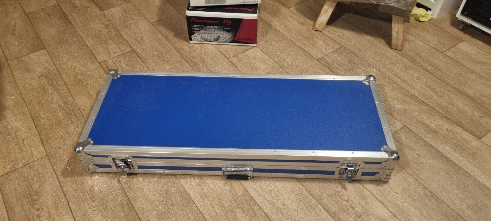 Flightcase voor Keyboard/Synthesizer - Blauw, Ophalen, Zo goed als nieuw, Keyboard of Synthesizer, Flightcase