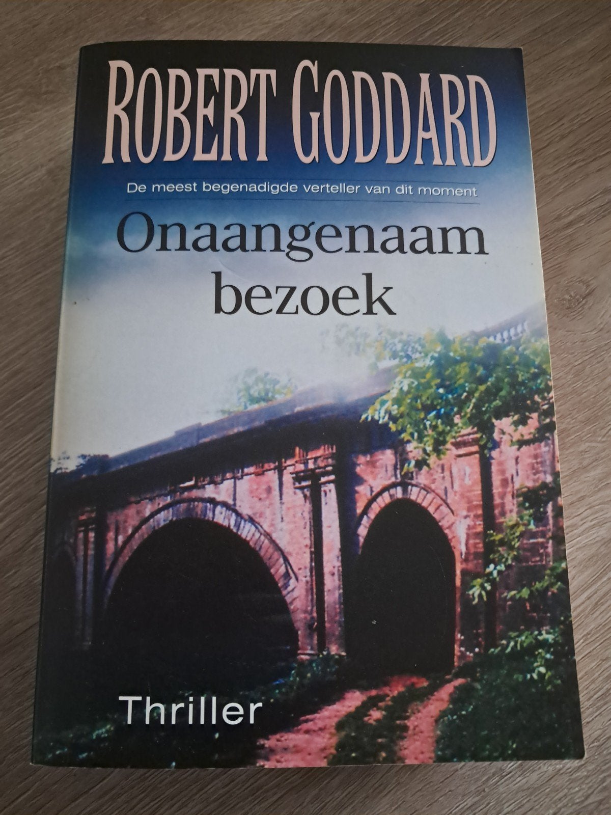 X8 Thriller: Onaangenaam bezoek - Robert Goddard, Ophalen of Verzenden, Gelezen, Robert Goddard, Europa overig