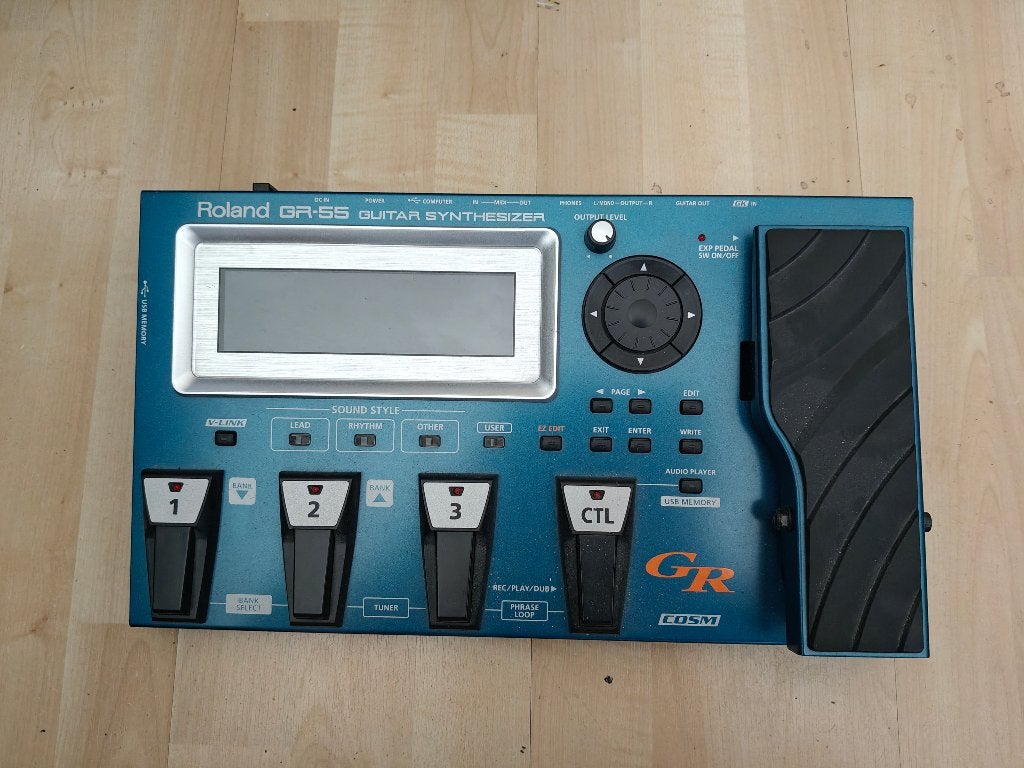 GR55, Overige aantallen, Zo goed als nieuw, Met midi-aansluiting, Ophalen