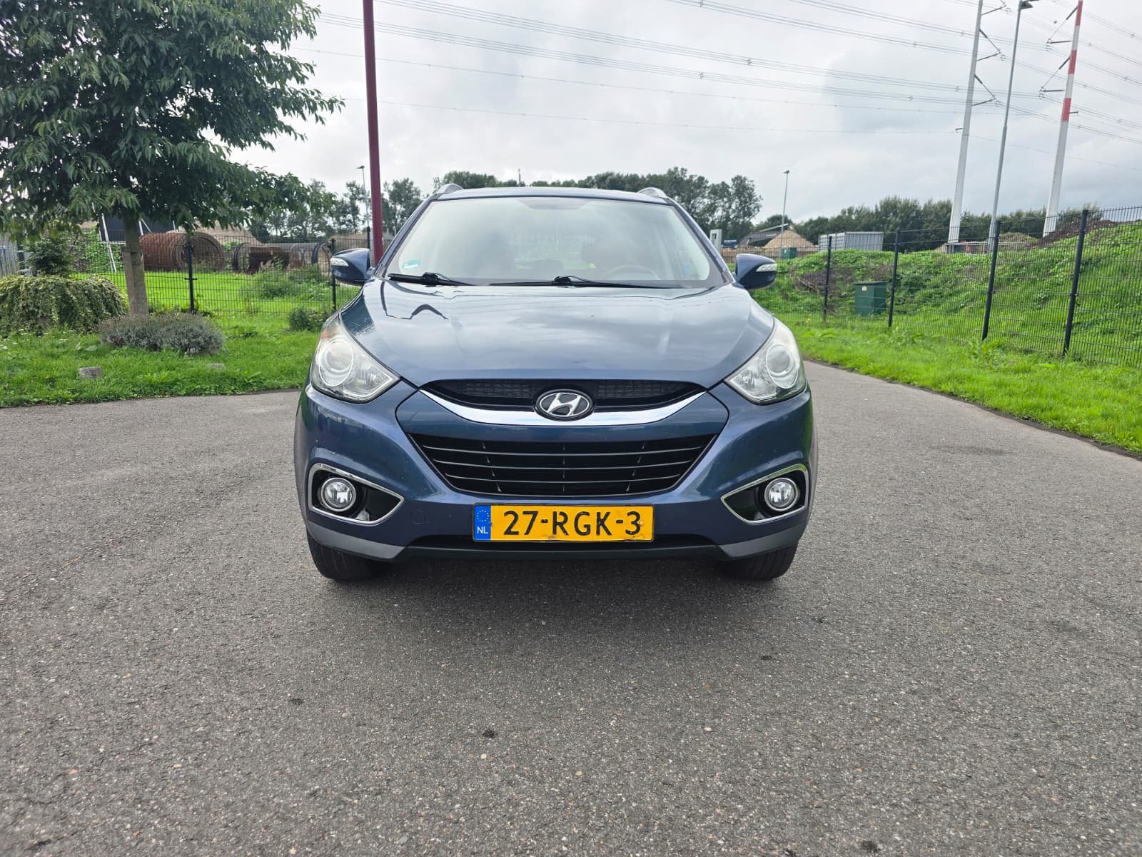 Hyundai iX35 2.0i Cvvt 163pk Aut. 2011 Blauw, 1998 cc, Airbags, 4 cilinders, Blauw