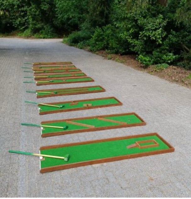 Boerenklompgolf | golf | klompgolf | minigolf  te huur, Ophalen, Gebruikt, Overige