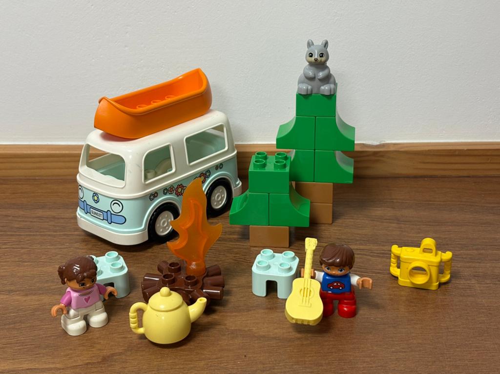 Duplo kampeerbusje met diverse, Ophalen of Verzenden, Zo goed als nieuw, Duplo